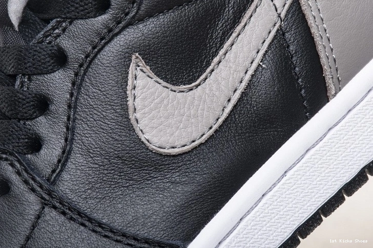 OG 555088-013 Shadow High Black Retro 1 Gray  Jordan Air 1001